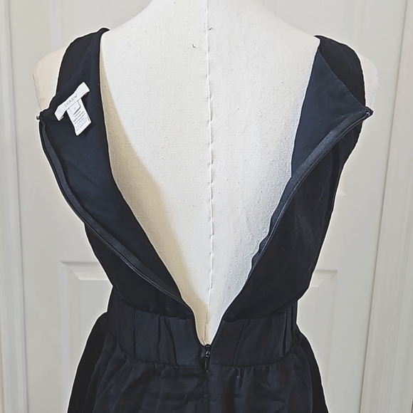 J. Crew Honore Black Ruffle Embellished Dress - Picture 8 of 8